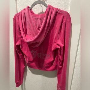 Hot Pink Velour Juicy Jacket